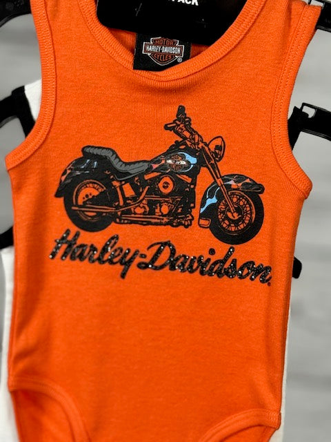 Girls’ 2-Pack Rib Bodysuit