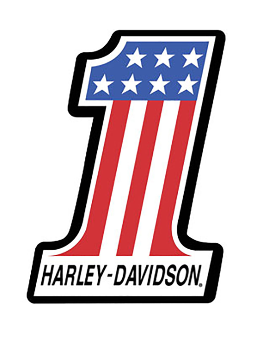 H-D #1 Racing Card