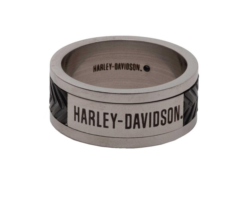 Harley-Davidson® Men's Tire Track Band Ring- 34R00440