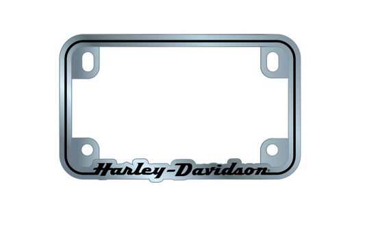 Harley-Davidson® Script Premium Metal Motorcycle License Plate Frame - CG42901