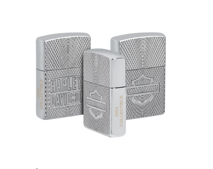 Harley-Davidson® 2024 Collectible Zippo – Armor® High Polish Chrome