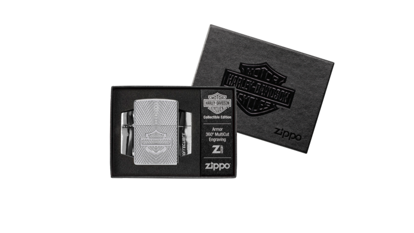 Harley-Davidson® 2024 Collectible Zippo – Armor® High Polish Chrome