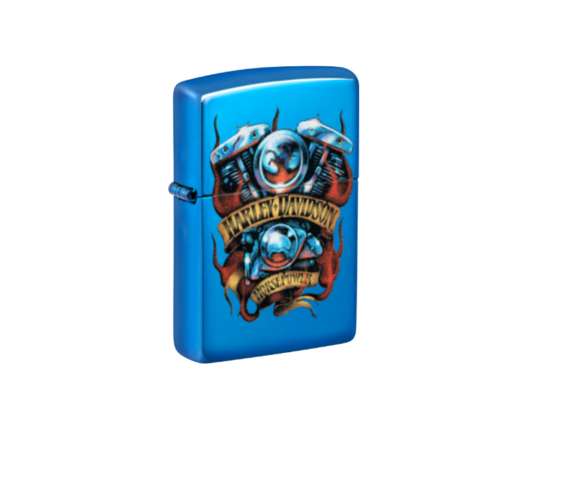 Harley-Davidson® Zippo 46216– High Polish Blue