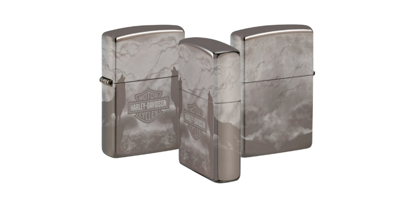 Harley-Davidson® Zippo 48799– Howling Wolves