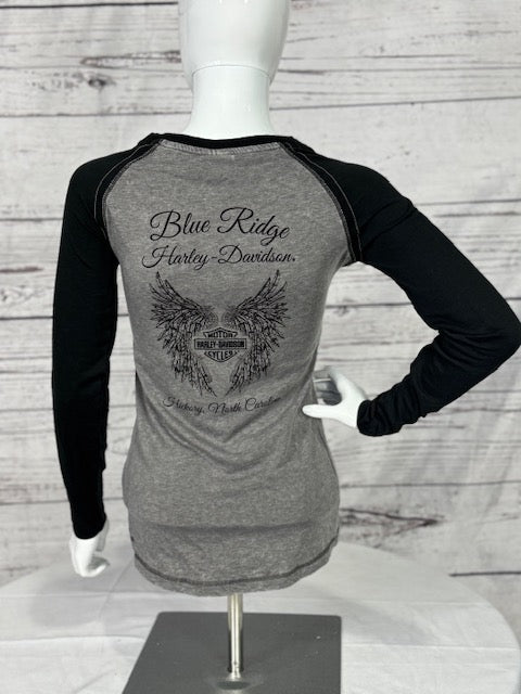 Entwine Raglan Long Sleeve Tee