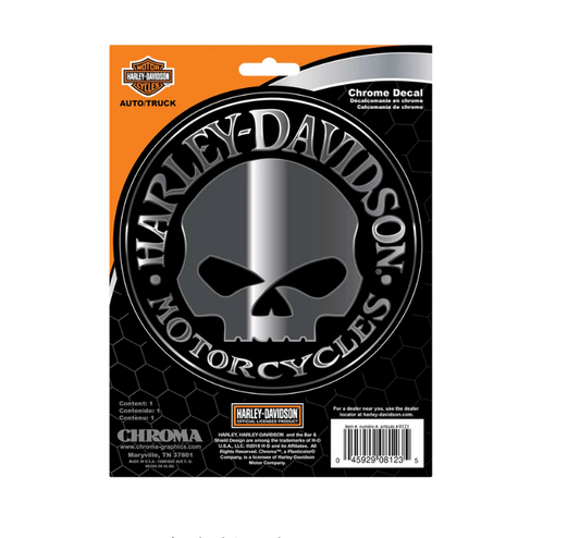 Harley-Davidson® Willie G Flame Decal - CG8123