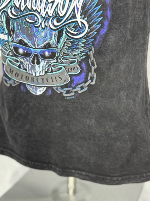 Wild Child Dyed V-Neck Tee