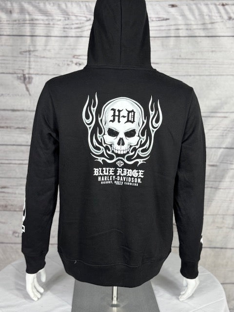Dark Flame Zip-Up Hoodie