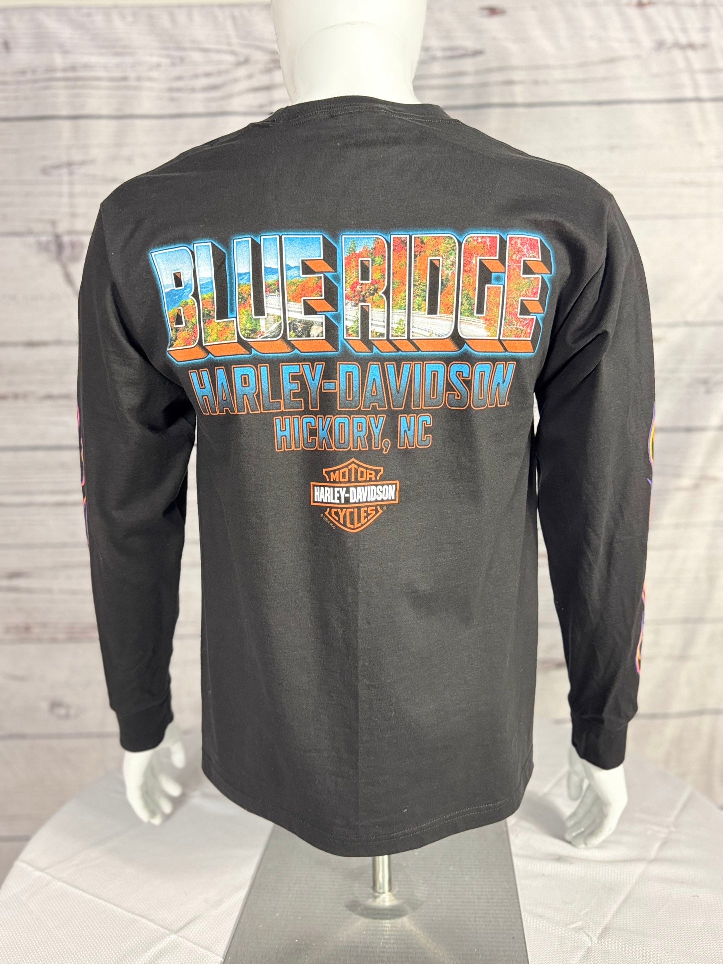 Harley Side Falme Long Sleeve Tee