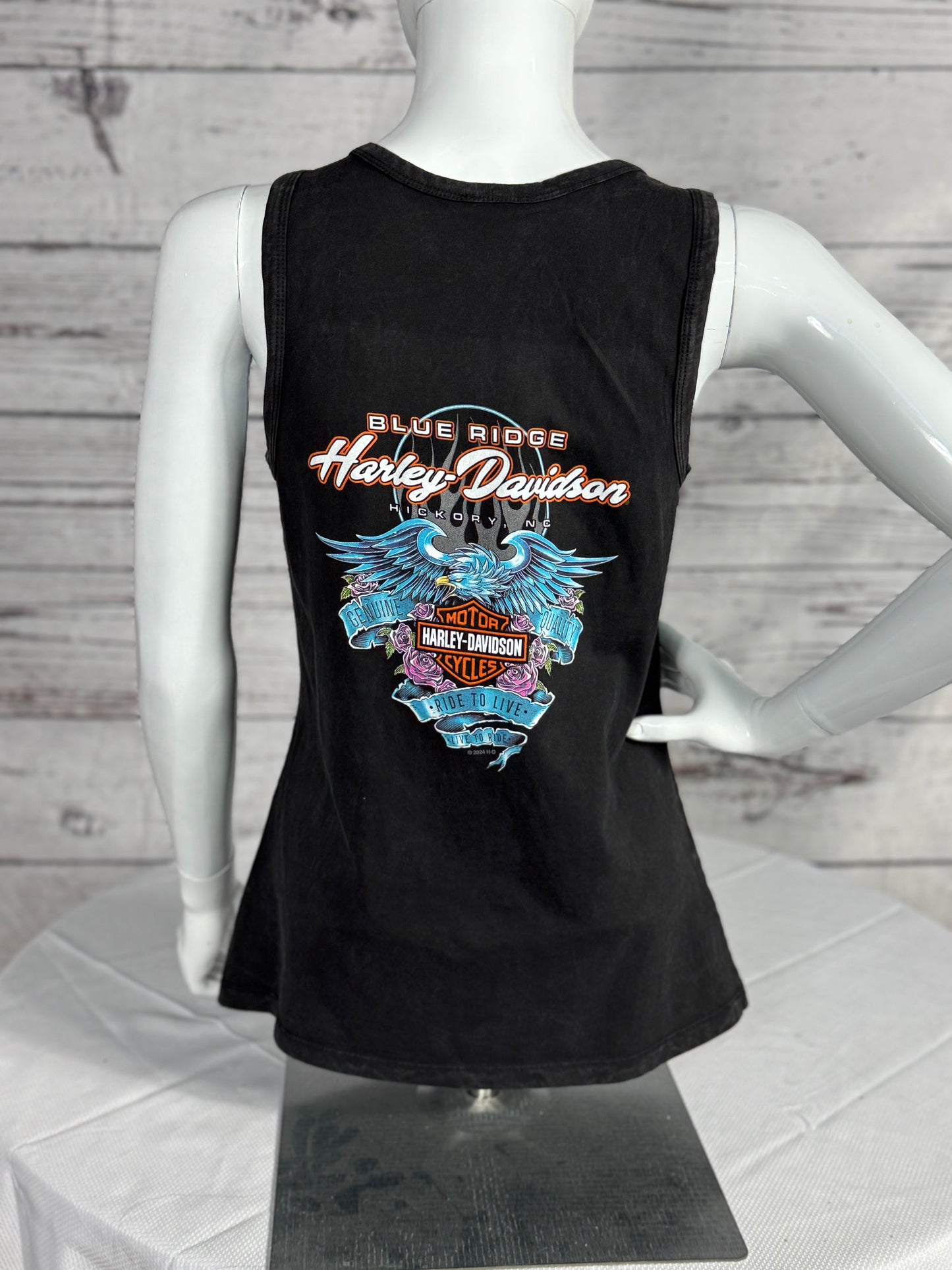 Flame Skull Dyed Tank