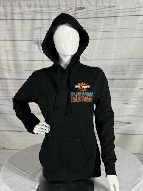Blue Ridge Women's Black Pullover Hoodie