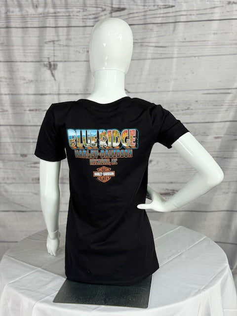 Blue Ridge Women's Black T-shirt