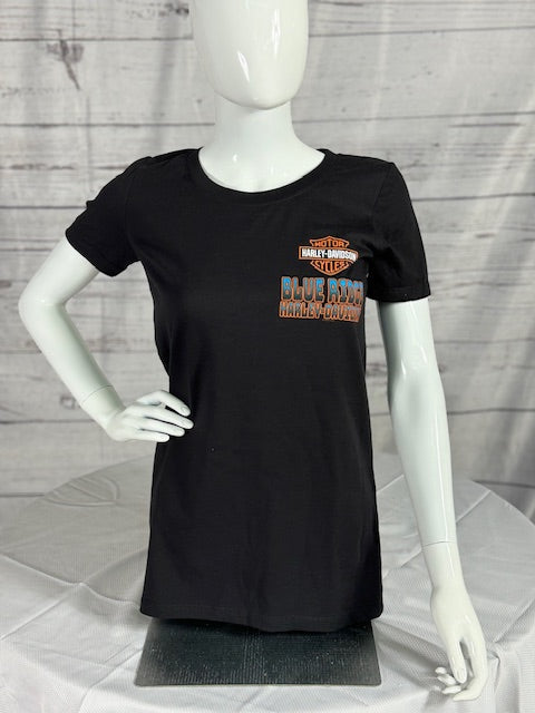 Blue Ridge Women's Black T-shirt