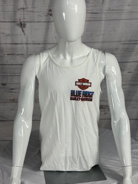 Blue Ridge Men's White Tank
