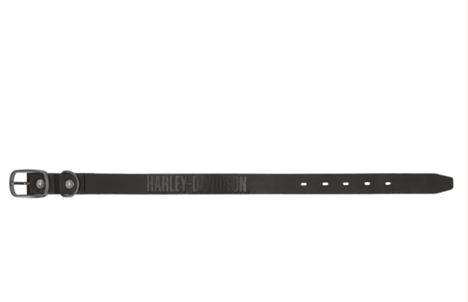 Leather Dog Collar- Black