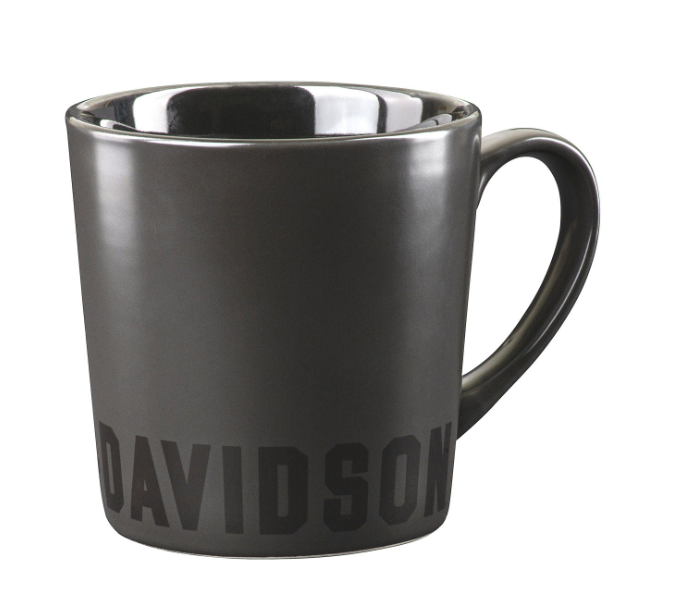 H-D Matte Black Mug