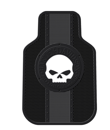 H-D Skull Floor Mat Set