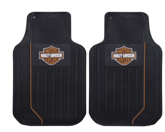 H-D Full Color B&S Floor Mat Set