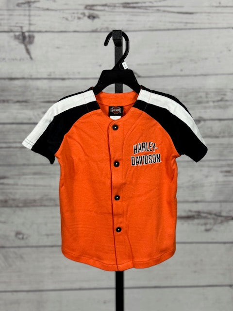 Boys’ Baseball Button-down Tee