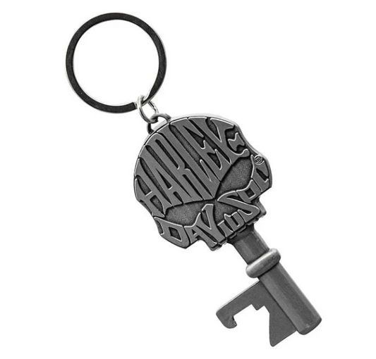 Willie G Skull Skeleton Bottle Opener Key Chain