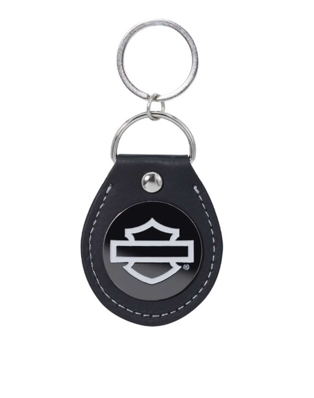 Gray Silhouette Fob Key Chain