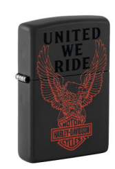 United We Ride Blackout Zippo