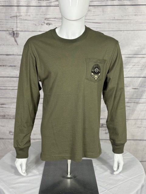 World’s Finest Long Sleeve Pocket Tee