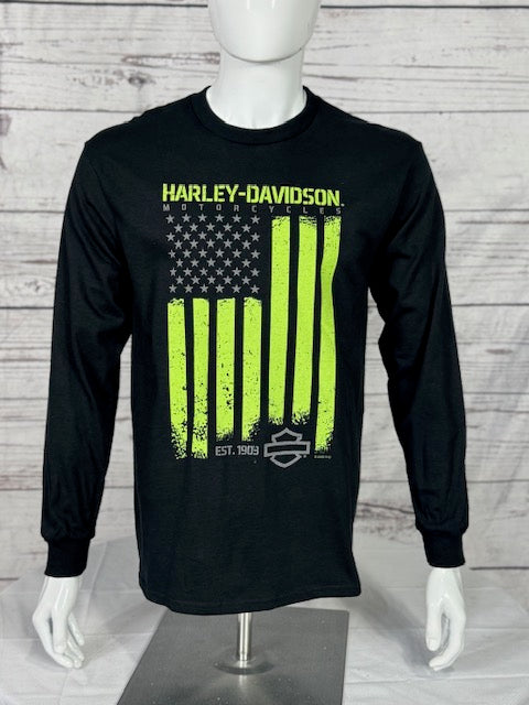 Ruled Long Sleeve Tee