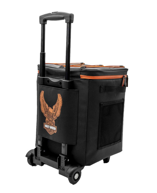 H-D Bar & Shield Eagle Portable Rolling Cooler