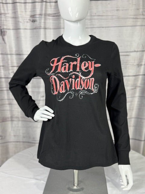 Yuletide Script Long Sleeve Tee