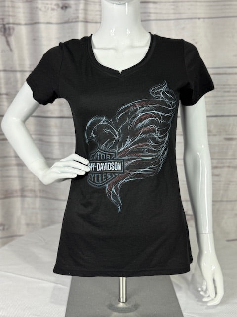 Saga Short Sleeve V-Neck Tee