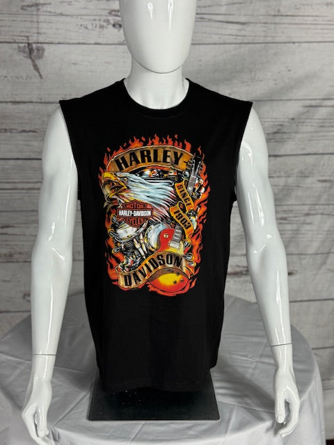 Rockin Panhead Sleeveless Tee