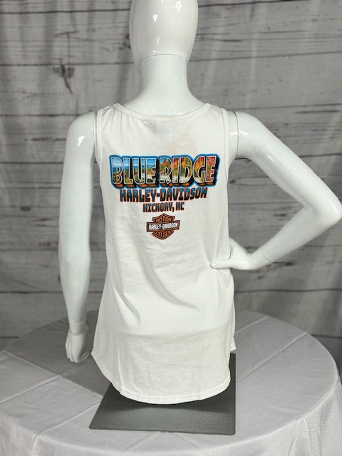 Blue Ridge Women's White Tank