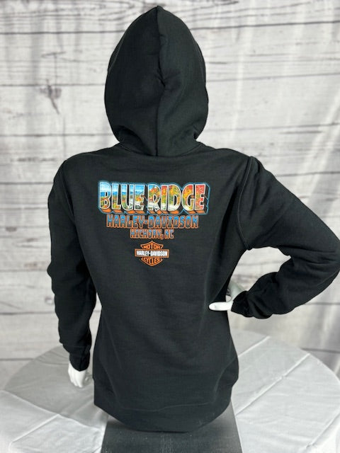 Blue Ridge Women's Black Pullover Hoodie