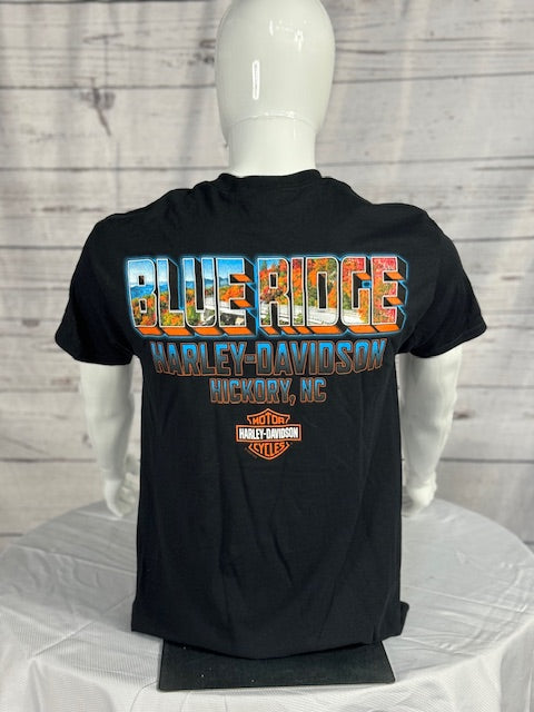 Blue Ridge Men's Black T-shirt