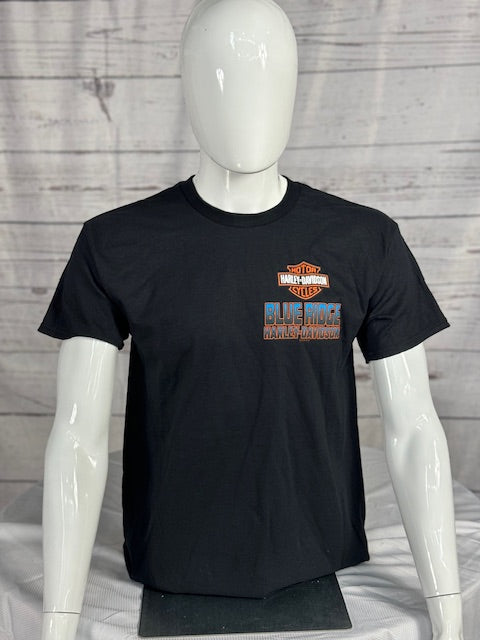 Blue Ridge Men's Black T-shirt