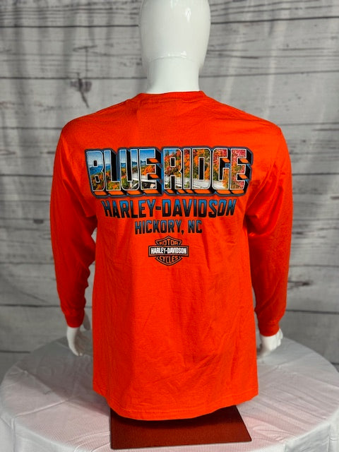 Blue Ridge Men's Orange Long Sleeve Tee