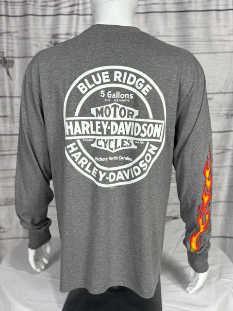Flamin’ Shield Long Sleeve Tee