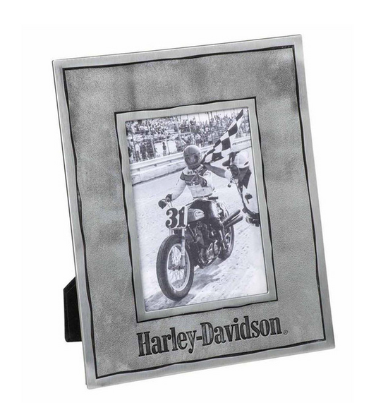 H-D Pewter Picture Frame