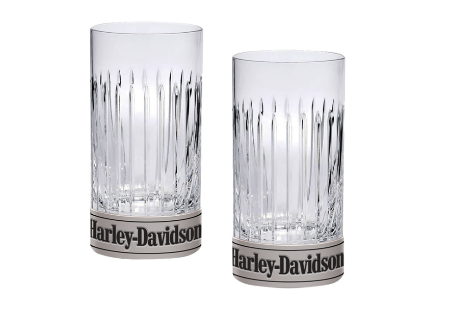 Metal Base Highball Glasses