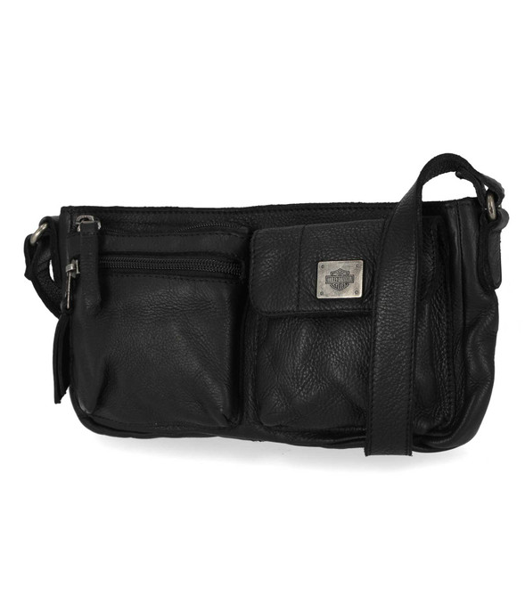 Women's Washed Leather Shoulder Bag