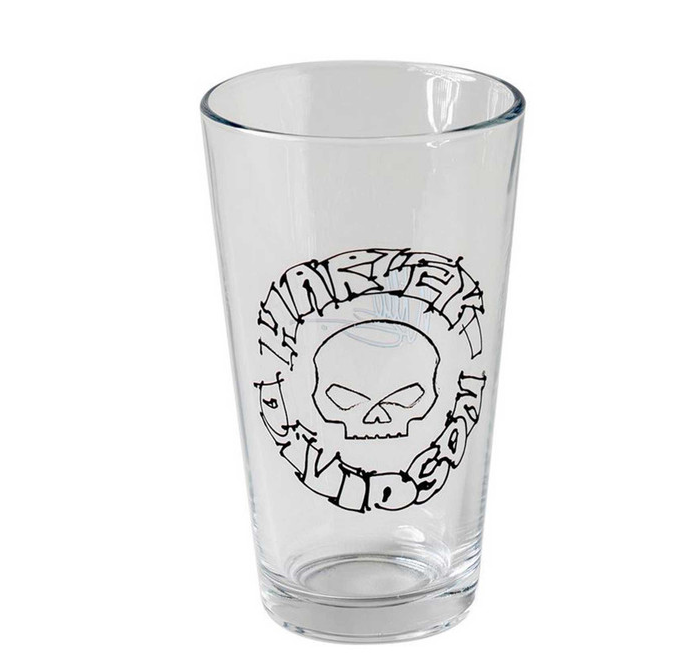 H-D Willie G Sketch Pint Glass