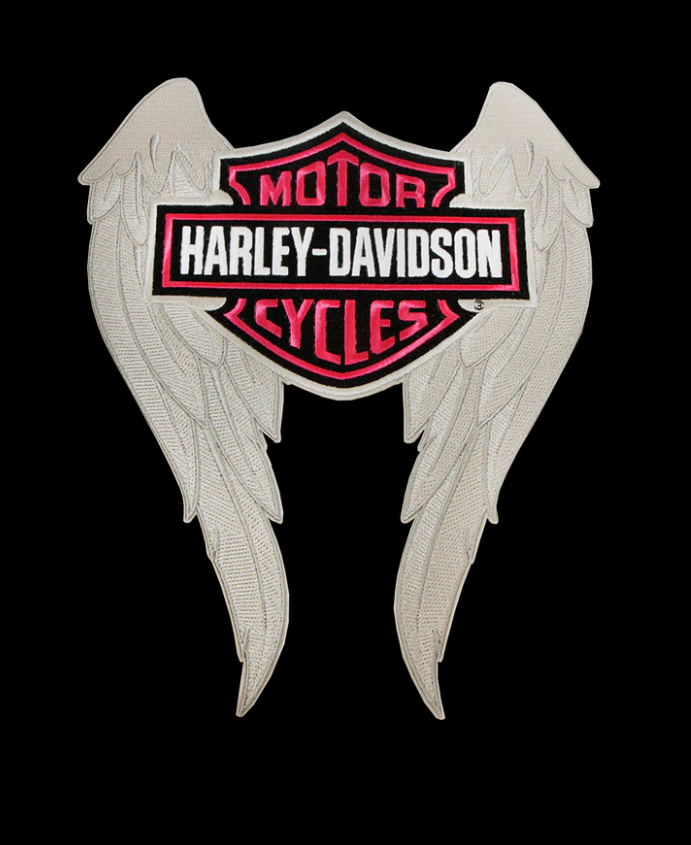 Pink B&S Wings Patch